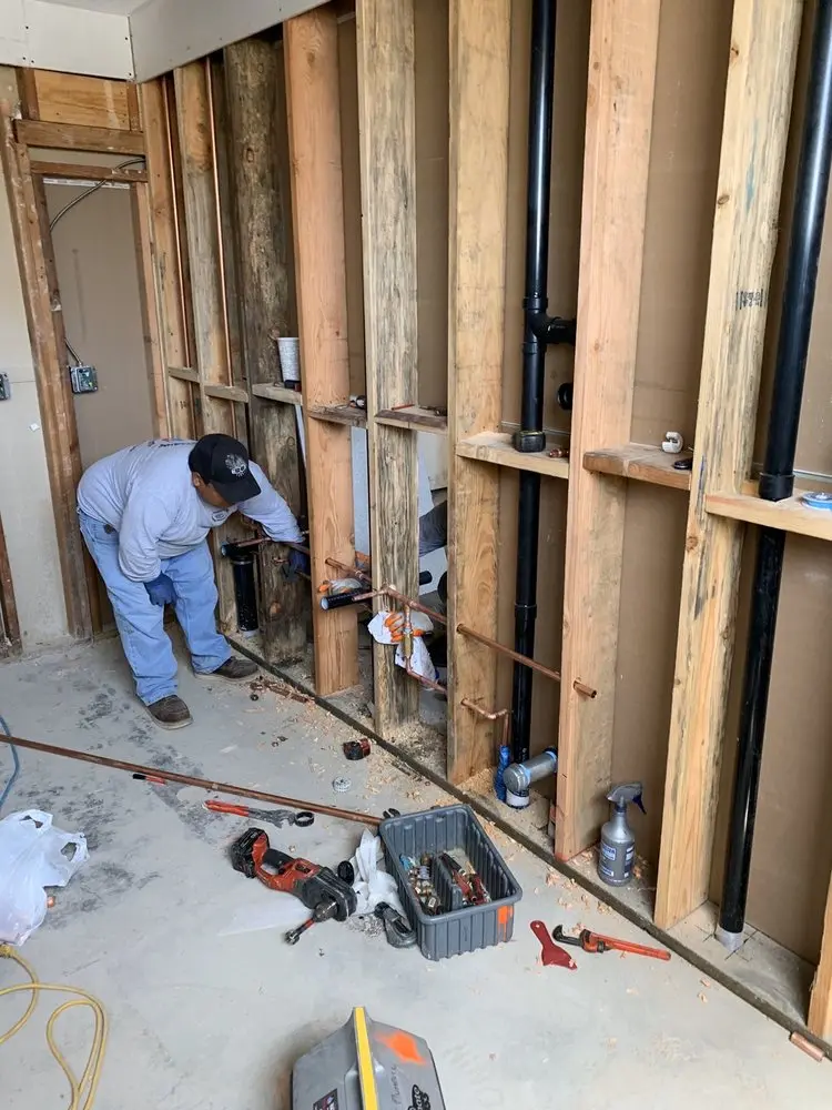 Commercial rough-in plumbing for Gas Line Repair in Latimer